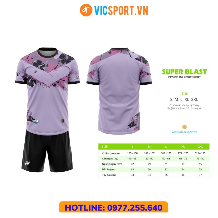 Áo đá banh thiết kế Amac Super Blast - Hình ảnh 8
