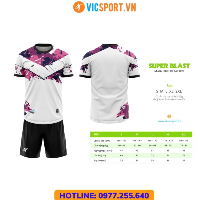 Áo đá banh thiết kế Amac Super Blast - Hình ảnh 9