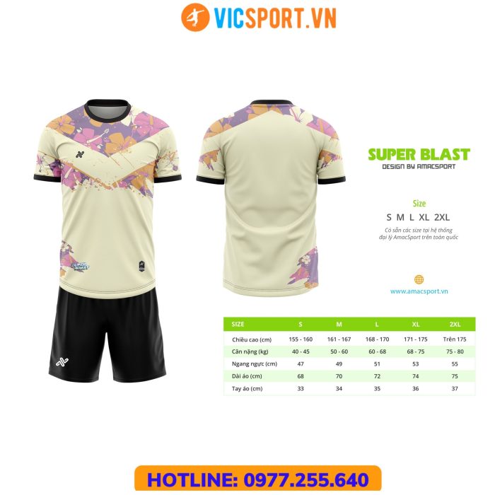 Áo đá banh thiết kế Amac Super Blast - Hình ảnh 10