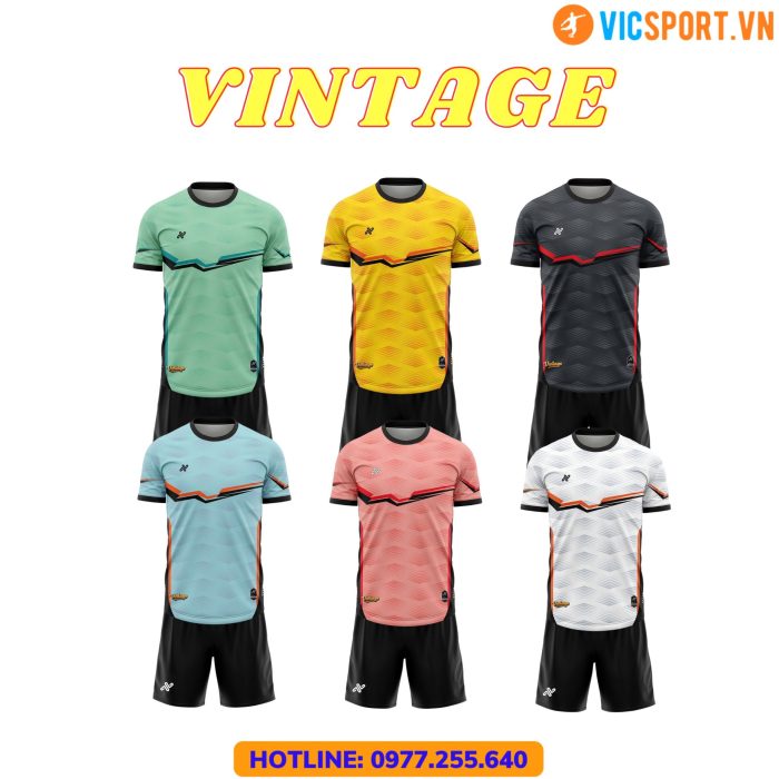 Áo đá banh thiết kế Amac Vintage
