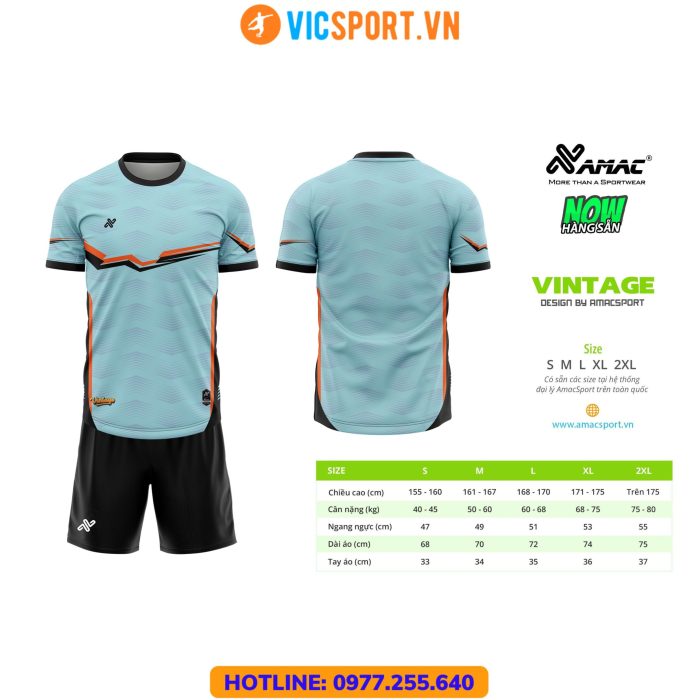 Áo đá banh thiết kế Amac Vintage - Hình ảnh 12