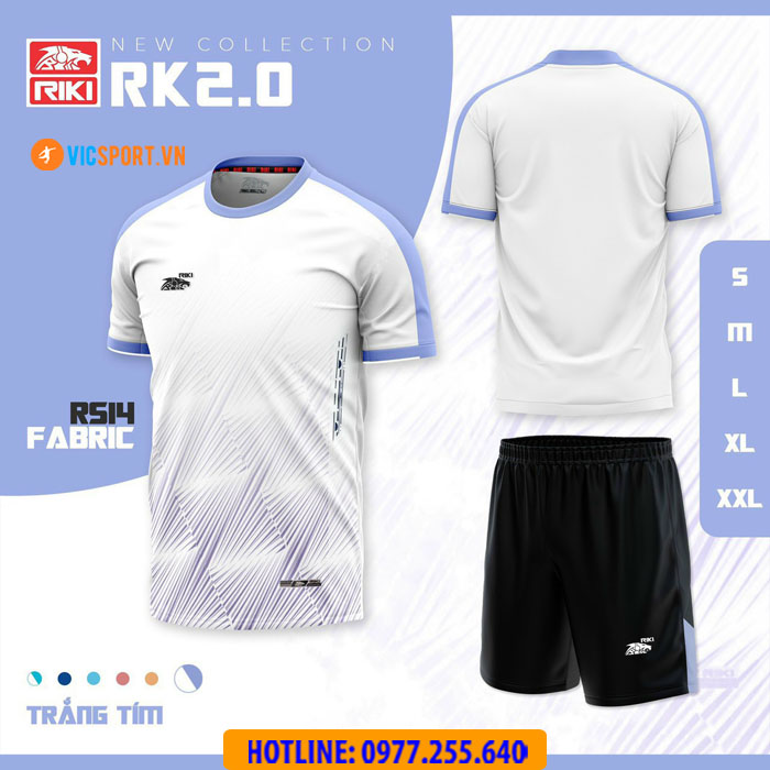Áo đá banh không logo Riki RK 2.0 - Hình ảnh 7
