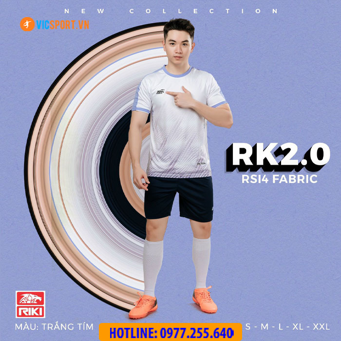 Áo đá banh không logo Riki RK 2.0 - Hình ảnh 9