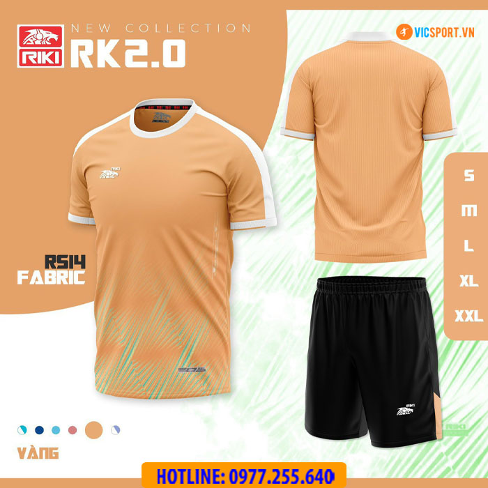 Áo đá banh không logo Riki RK 2.0 - Hình ảnh 5
