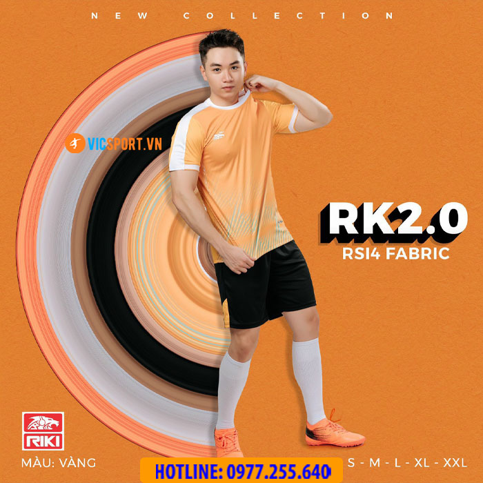 Áo đá banh không logo Riki RK 2.0 - Hình ảnh 11