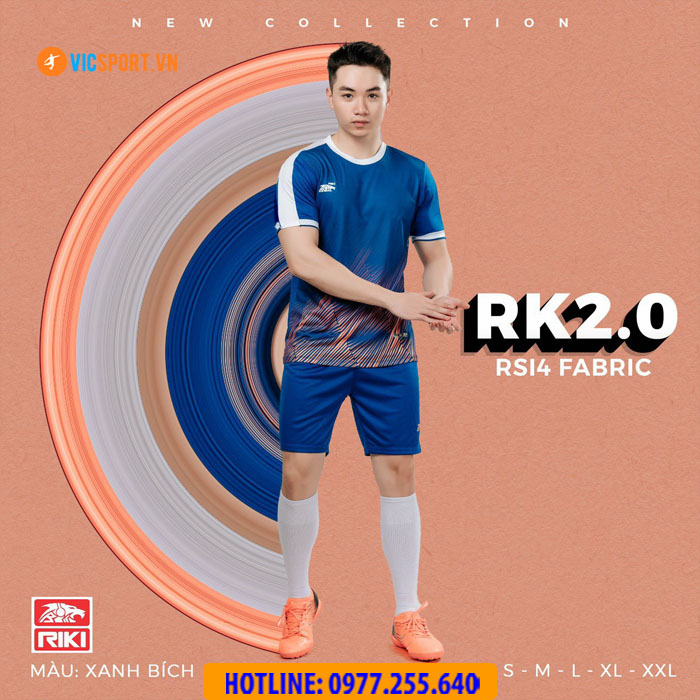 Áo đá banh không logo Riki RK 2.0 - Hình ảnh 10