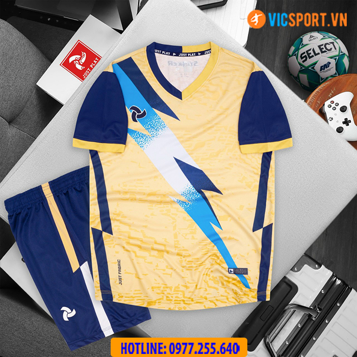 Áo đá bóng không logo Justplay Striker - Hình ảnh 5