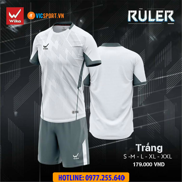 Áo đá banh không logo Wika Ruler - Hình ảnh 4