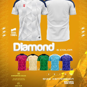 Áo đá banh không logo Ultimate Xstronger S15 Diamond