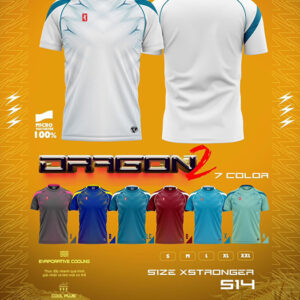 Áo đá banh không logo Ultimate Xstronger S14 Dragon 2