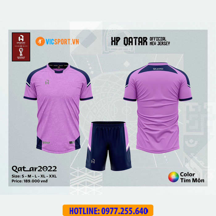 Áo đá banh không logo Vevoca Qatar - Hình ảnh 9