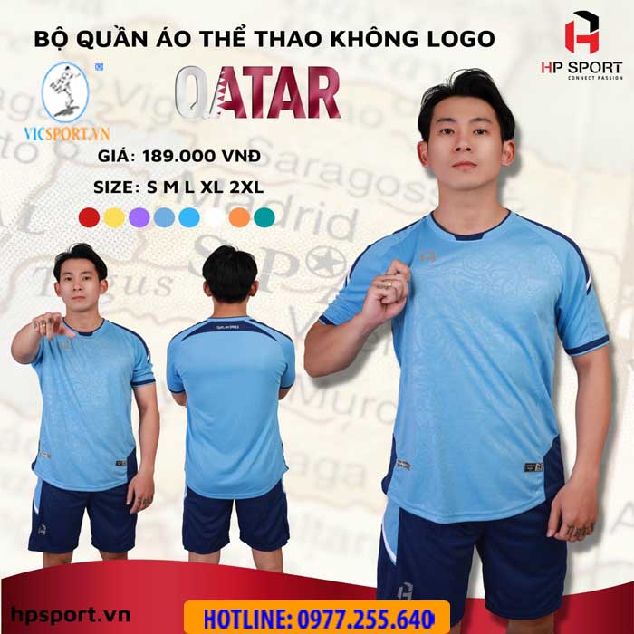 Áo đá banh không logo Vevoca Qatar - Hình ảnh 16