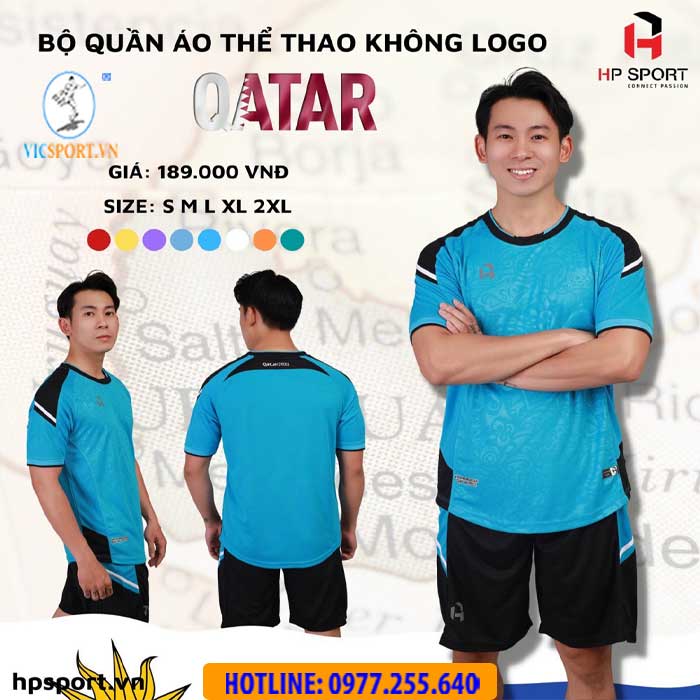 Áo đá banh không logo Vevoca Qatar - Hình ảnh 13