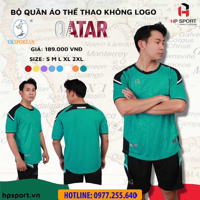 Áo đá banh không logo Vevoca Qatar - Hình ảnh 10