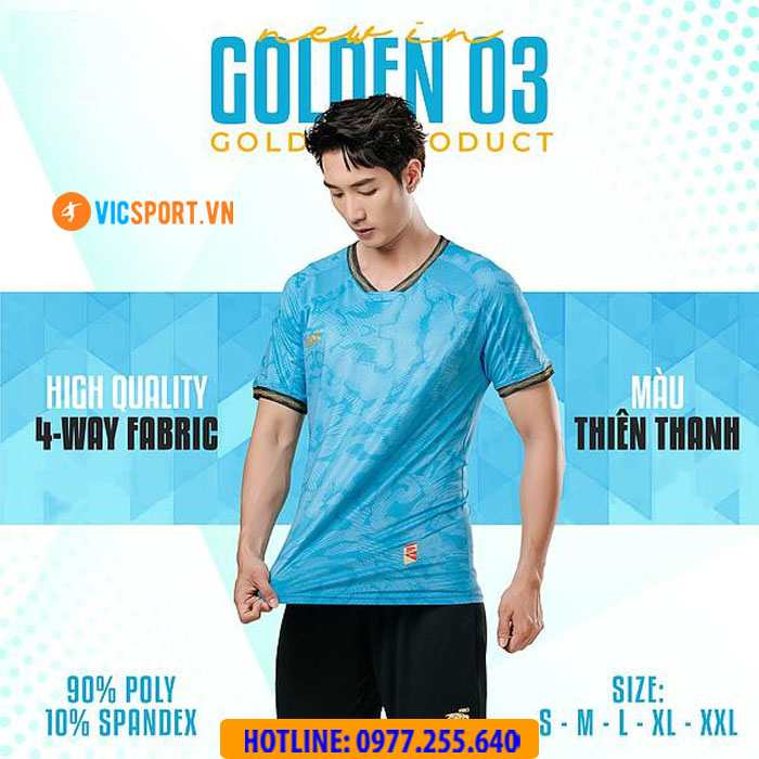 Áo bóng đá không logo Riki Golden 03 - Hình ảnh 7