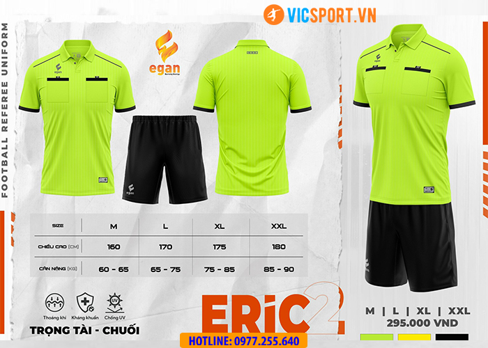 Bộ trọng tài Egan Eric 2 chính hãng - Hình ảnh 5