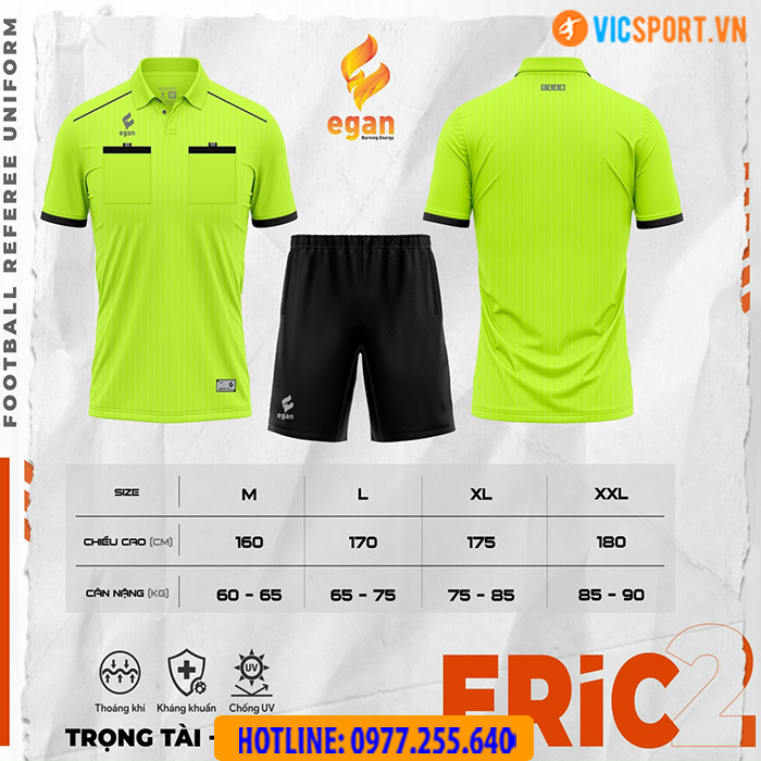 Bộ trọng tài Egan Eric 2 chính hãng - Hình ảnh 9