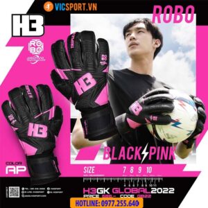 Găng tay thủ môn H3 Robo Global 2022 chính hãng