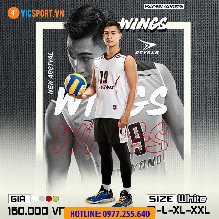 Quần áo bóng chuyền nam Beyono Wing - Hình ảnh 12