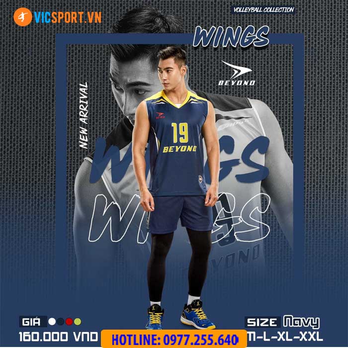 Quần áo bóng chuyền nam Beyono Wing - Hình ảnh 5
