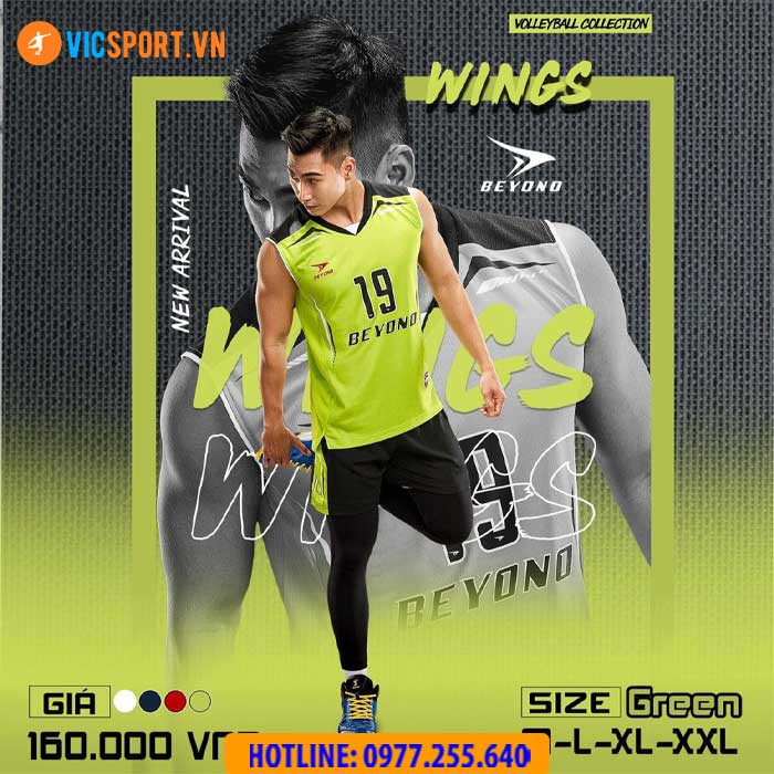 Quần áo bóng chuyền nam Beyono Wing - Hình ảnh 4
