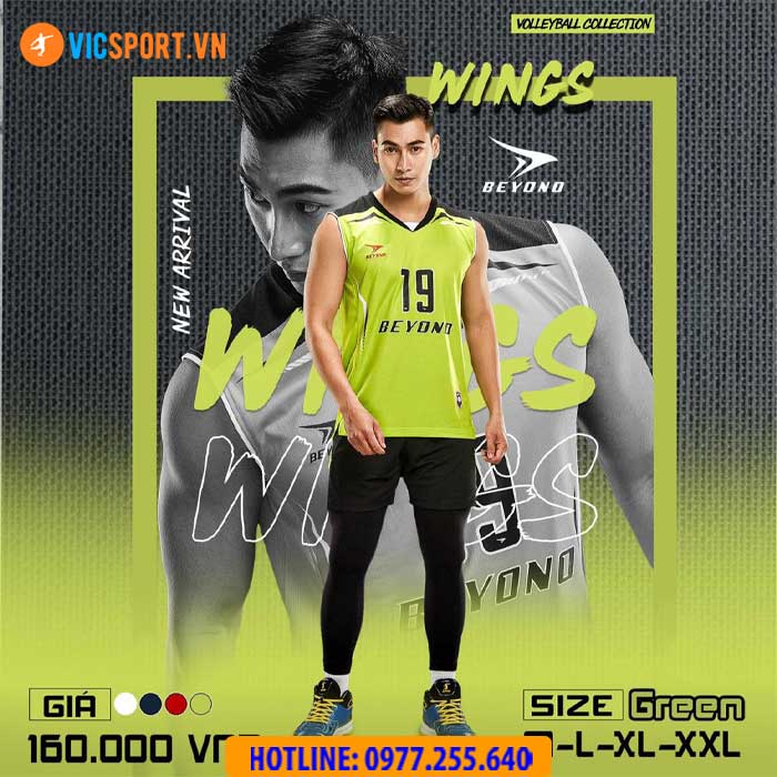 Quần áo bóng chuyền nam Beyono Wing - Hình ảnh 3