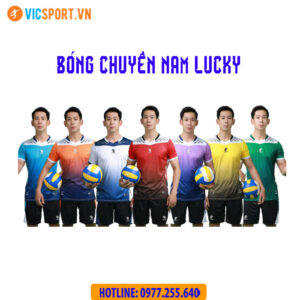 Quần áo bóng chuyền nam Lucky