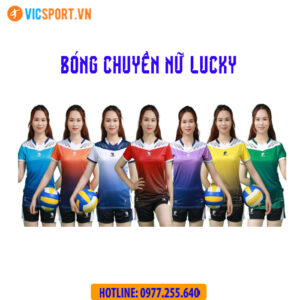 Quần áo bóng chuyền nữ Lucky