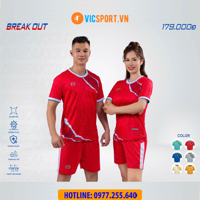 Áo bóng đá không logo CR Breakout - Hình ảnh 14