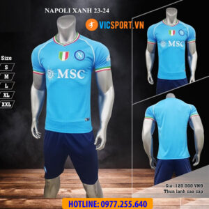 Áo đá banh Clb Napoli mùa giải 2023-2024