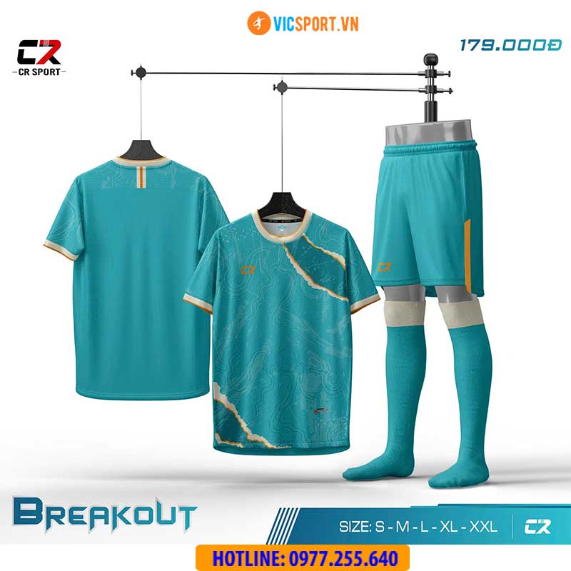 Áo bóng đá không logo CR Breakout - Hình ảnh 6