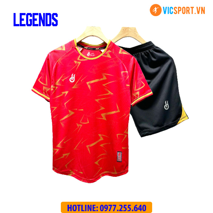 Áo đá banh không logo HD Legends - Hình ảnh 6