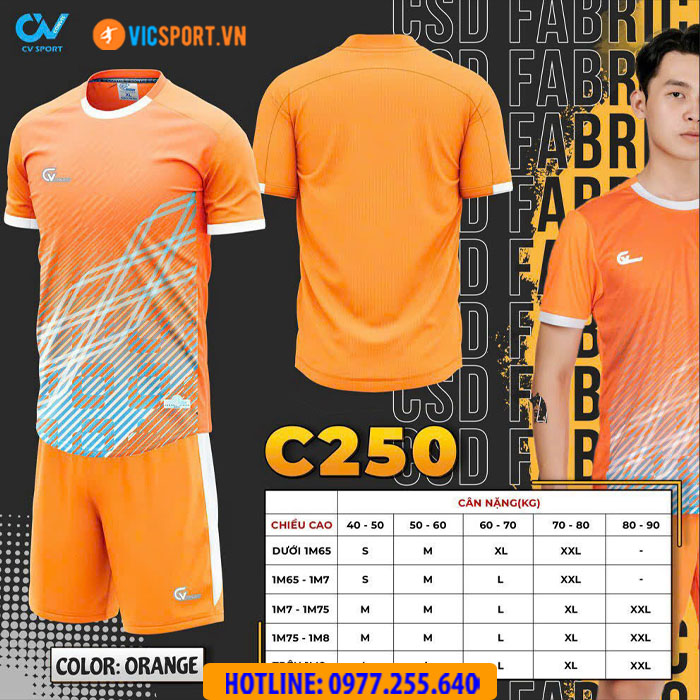 Áo đá banh không logo Riki CV C250 - Hình ảnh 8