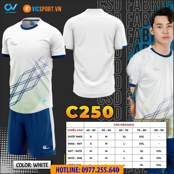 Áo đá banh không logo Riki CV C250 - Hình ảnh 10