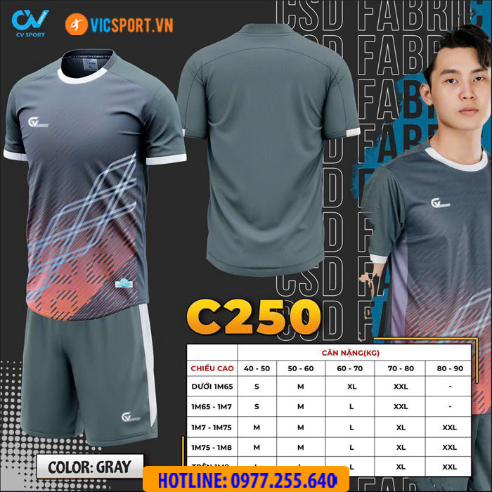 Áo đá banh không logo Riki CV C250 - Hình ảnh 11