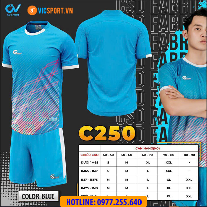 Áo đá banh không logo Riki CV C250 - Hình ảnh 12