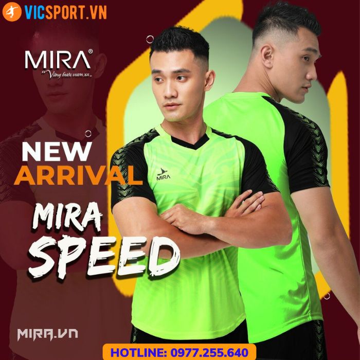 Áo đá banh không logo Mira Speed - Hình ảnh 5