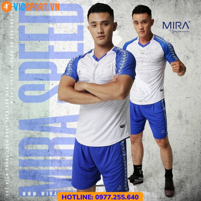 Áo đá banh không logo Mira Speed - Hình ảnh 2