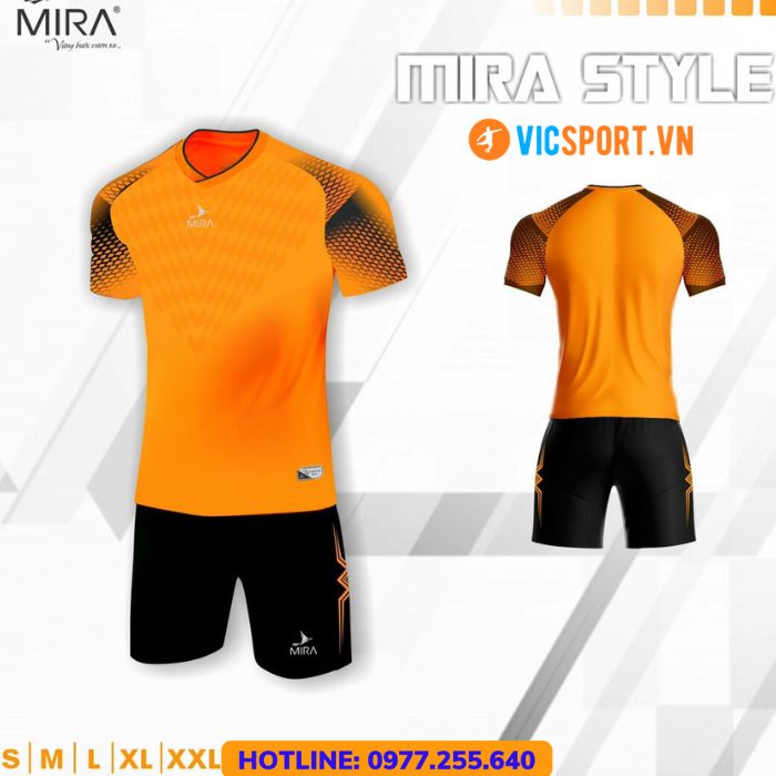Áo đá banh không logo Mira Style - Hình ảnh 9