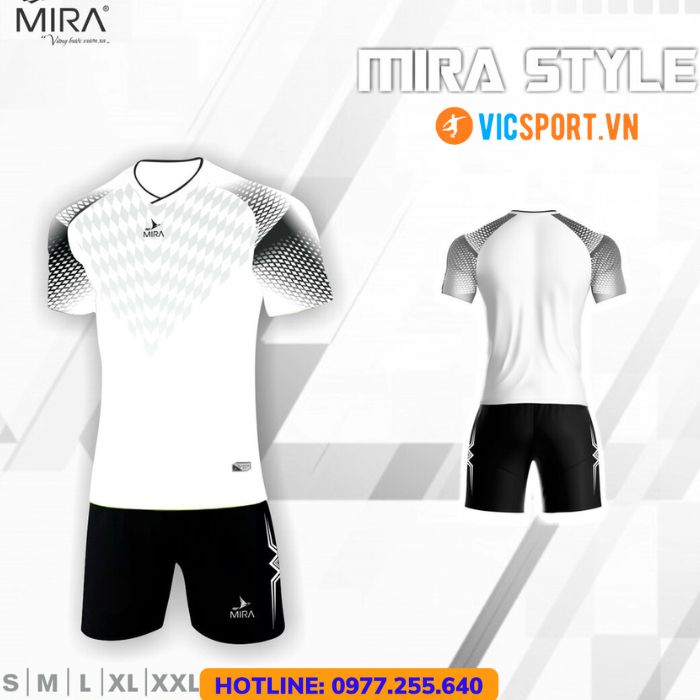 Áo đá banh không logo Mira Style - Hình ảnh 6