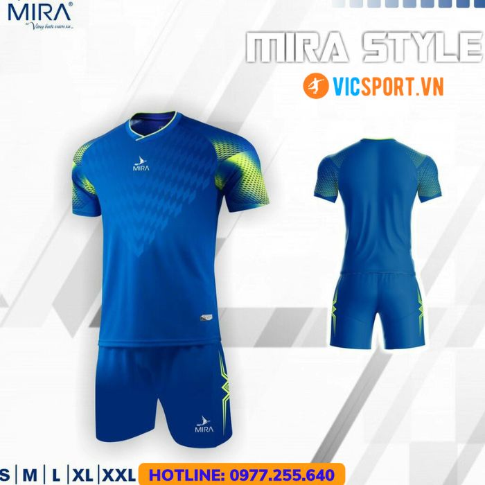 Áo đá banh không logo Mira Style - Hình ảnh 4