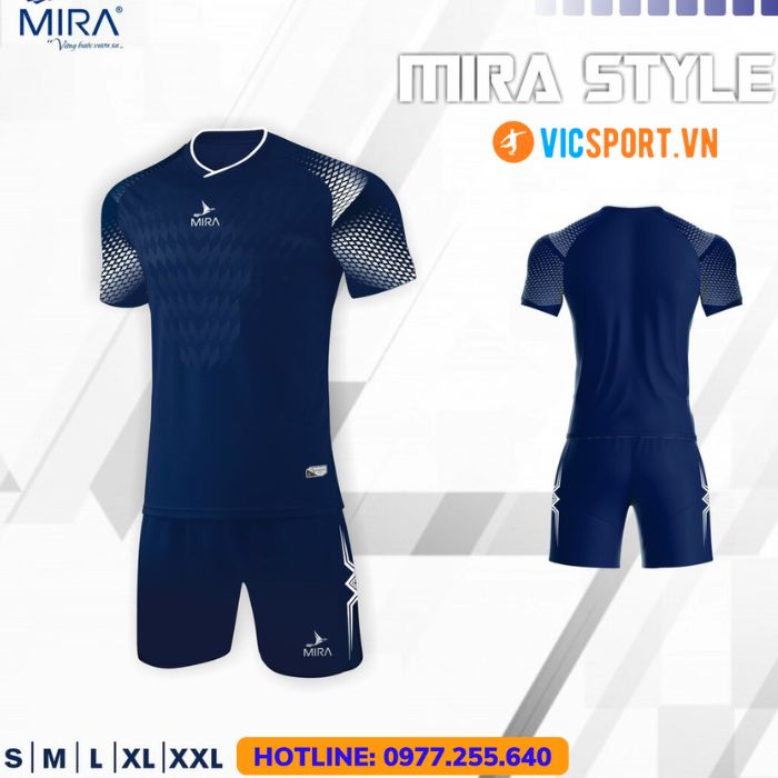 Áo đá banh không logo Mira Style - Hình ảnh 3