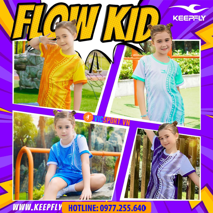 Áo đá banh không logo KeepFly Flow - Hình ảnh 19