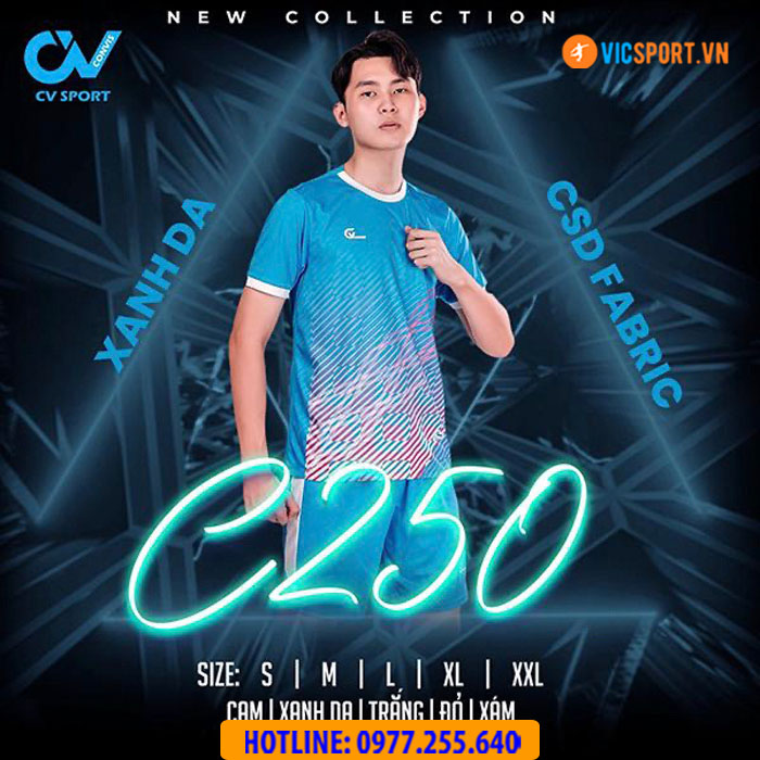 Áo đá banh không logo Riki CV C250 - Hình ảnh 7