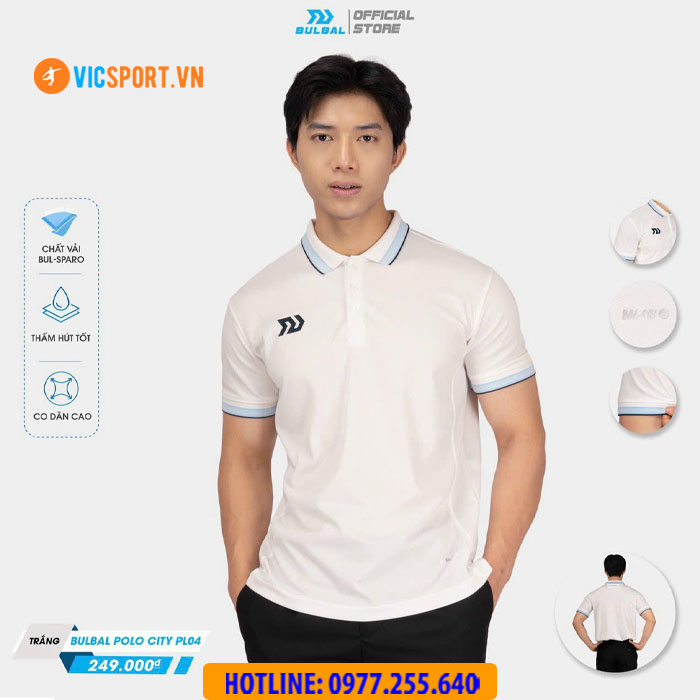 Áo polo di chuyển nam Bulbal City PL04 A307 - Hình ảnh 32