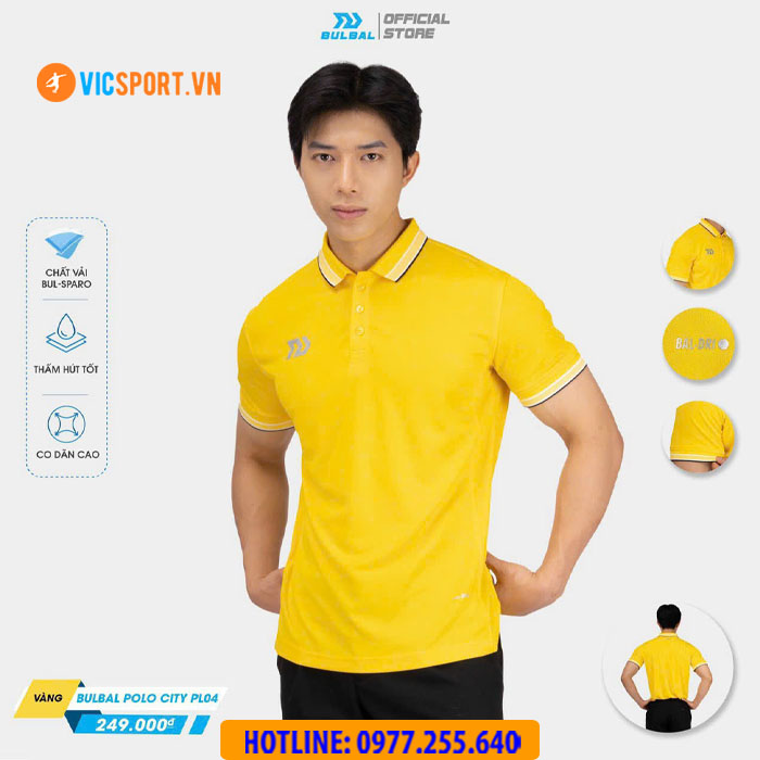 Áo polo di chuyển nam Bulbal City PL04 A307 - Hình ảnh 31