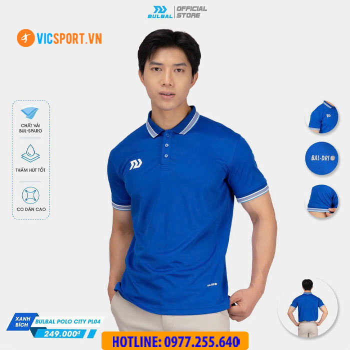Áo polo di chuyển nam Bulbal City PL04 A307 - Hình ảnh 30