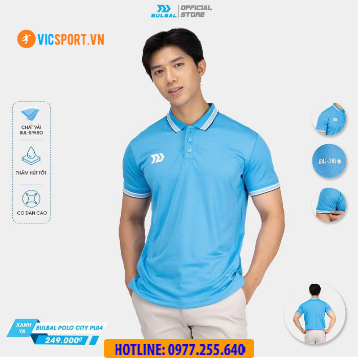 Áo polo di chuyển nam Bulbal City PL04 A307 - Hình ảnh 29