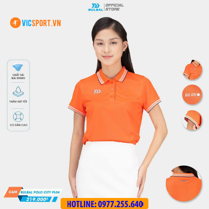 Áo polo di chuyển nữ Bulbal City PL04 A307 - Hình ảnh 36