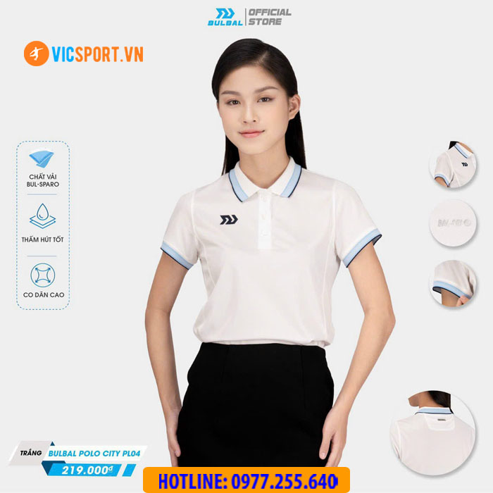 Áo polo di chuyển nữ Bulbal City PL04 A307 - Hình ảnh 34
